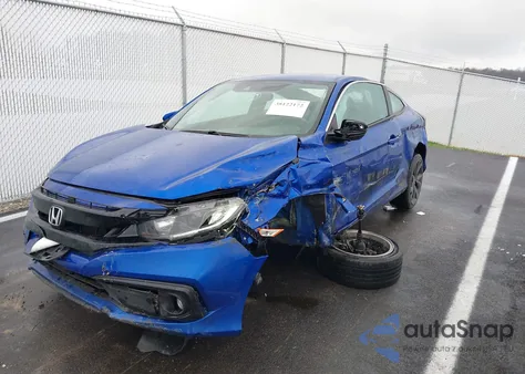 2020 Honda Civic Sport from USA, damaged, VIN 2HGFC4B8XLH300464